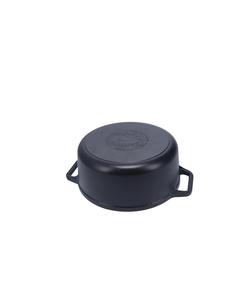 Victoria 7Qt Dutch Oven - Seasoned