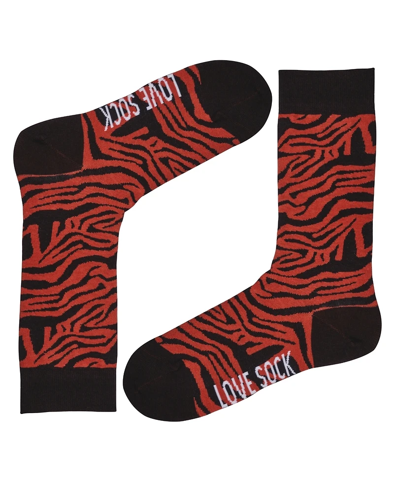 Tiger Cotton Women's Crew Socks