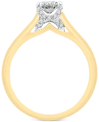Diamond Engagement Ring (1/2 ct. t.w.) in 14k Gold