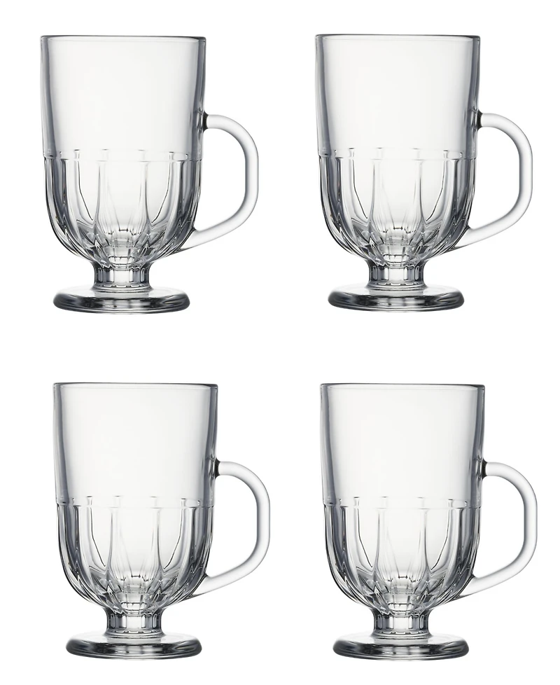 La Rochere Flore 10 Ounce Coffee Mug, Set of 4