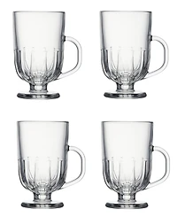 La Rochere Flore 10 Ounce Coffee Mug, Set of 4