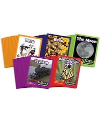 Junior Learning Science Decodables Non-Fiction Boxed Educational Learning Set, 60 Pieces