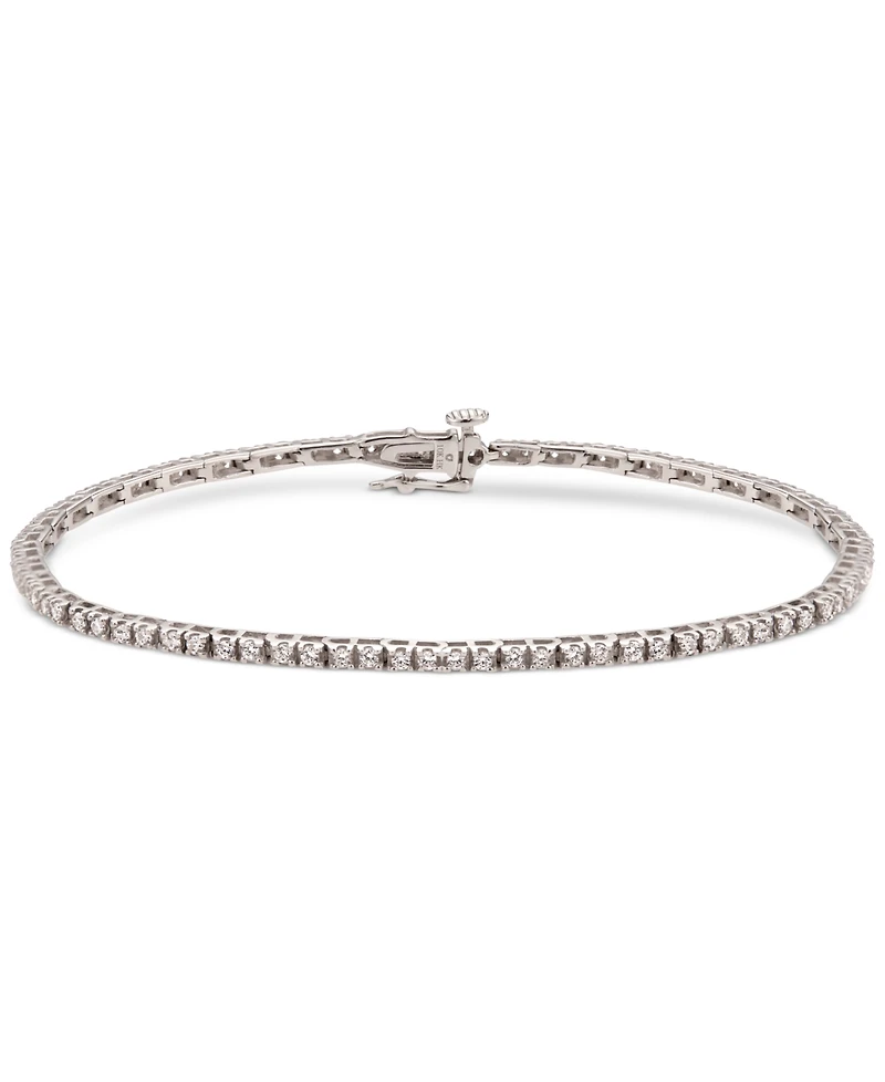 Diamond Tennis Bracelet (1-1/2 ct. t.w.) in 10k White Gold