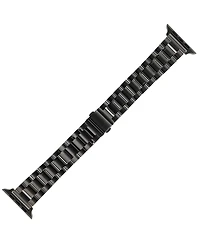 WITHit Black Stainless Steel Y-Link Bracelet designed for Apple Watch 42mm (Series 1-3 only) & 44/45/46/49mm (Ultra & Ultra 2)