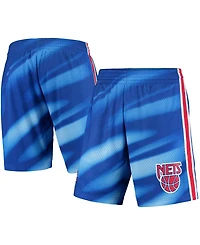 Men's Blue New Jersey Nets Hardwood Classics Swingman Shorts