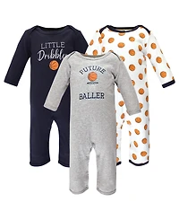 Hudson Baby Boys Three-Piece Bodysuit Collection