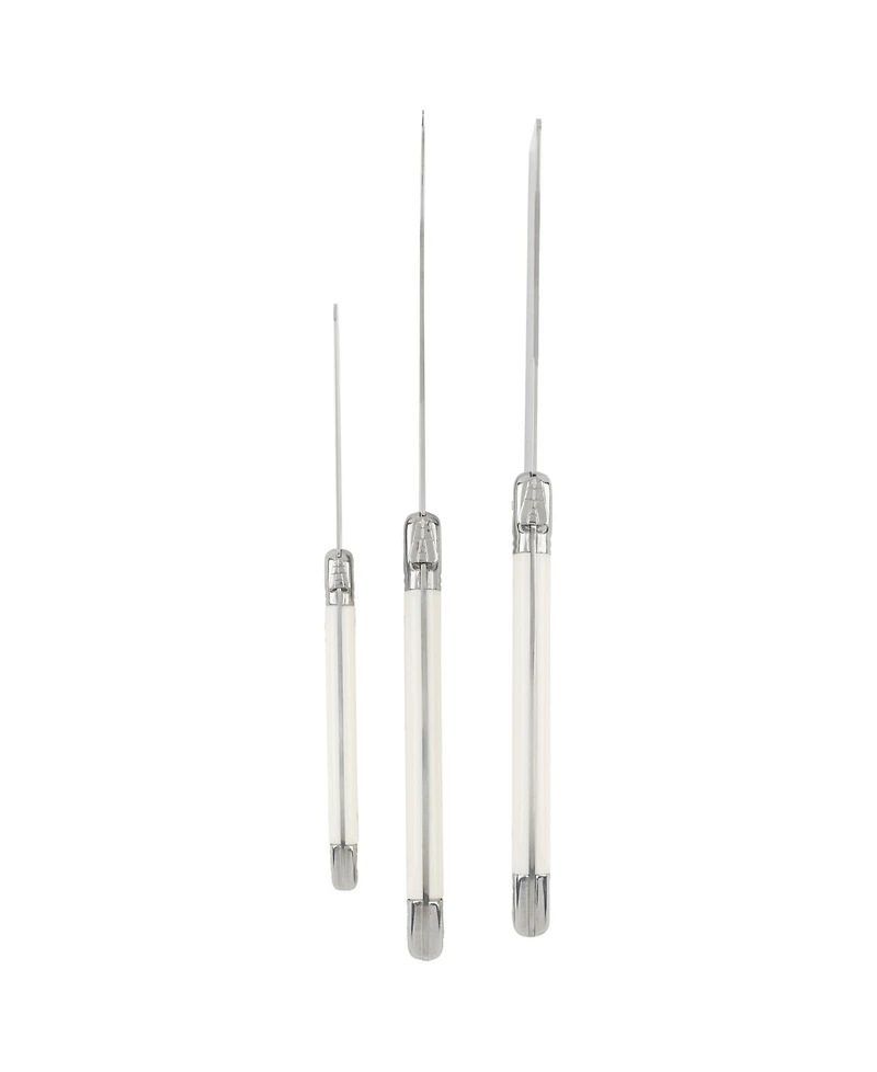 French Home Laguiole Set of 3 Cheese Knives