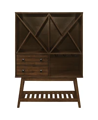 2-Drawer Wine Cabinet