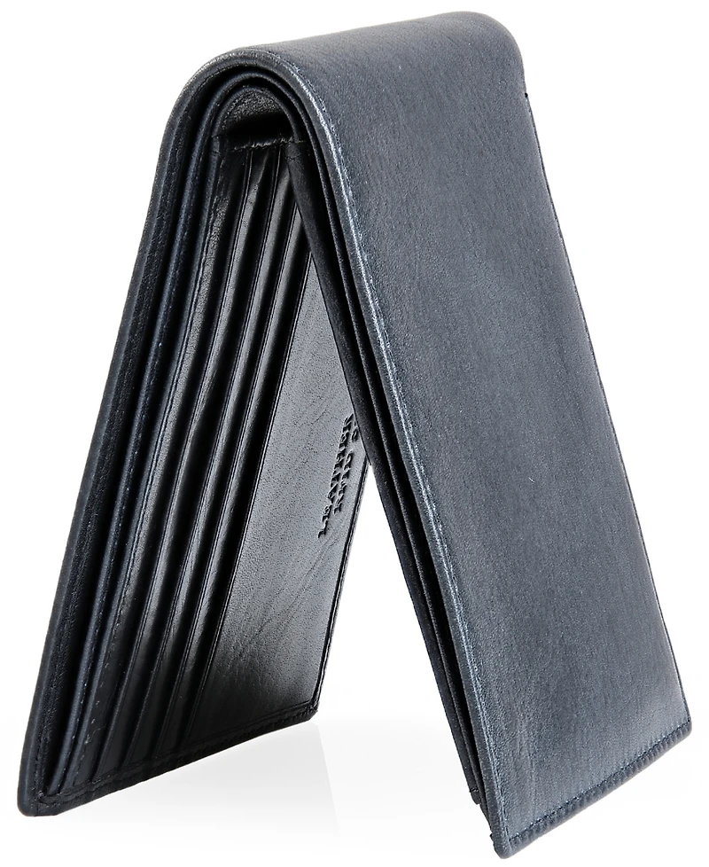 Men's Bellagio Collection Bifold Wallet with Coin Pocket