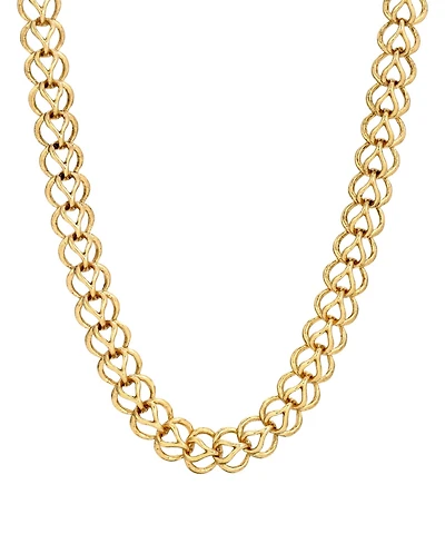 2028 Gold-Tone Chain Necklace