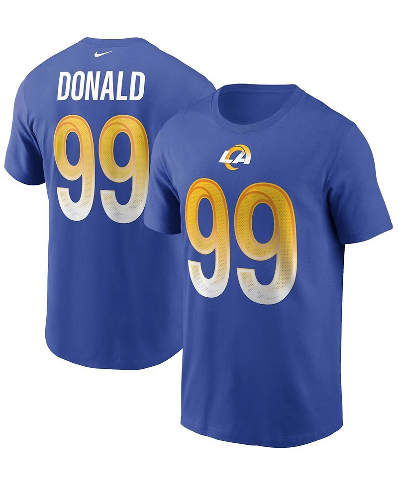 Nike Men's Los Angeles Rams Name & Number T-Shirt - Aaron Donald