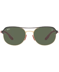 Ray-Ban RB3685M Scuderia Ferrari Collection 58 Unisex Sunglasses