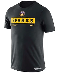 Men's Black Los Angeles Sparks Practice T-shirt