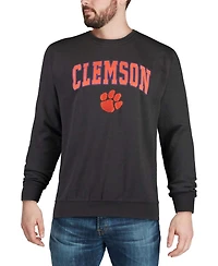 Colosseum Men's Clemson Tigers Arch & Logo Pullover Sweatshirt