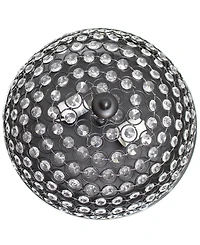 Lalia Home Crystal Glam 2 Light Ceiling Flush Mount