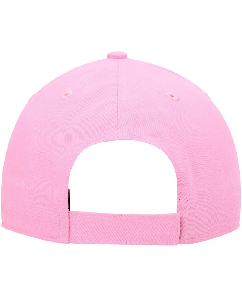 Big Girls Pink Denver Broncos Rose Mvp Adjustable Hat