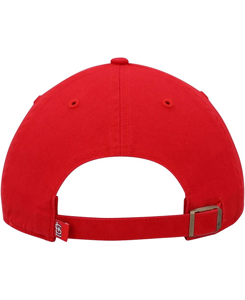 Men's Red St. Louis Cardinals Game Clean Up Adjustable Hat