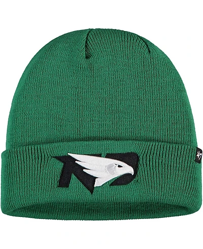 Men's Kelly Green North Dakota Raised Cuffed Knit Hat