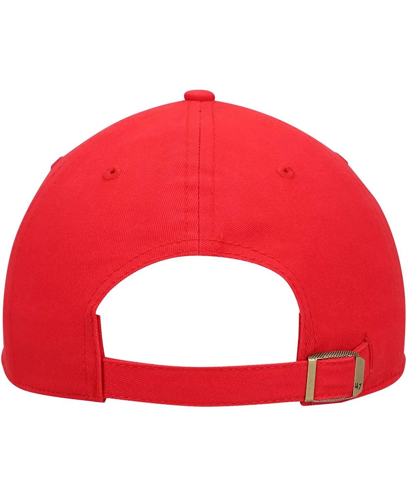 Women's Red Buffalo Bills Miata Clean Up Legacy Adjustable Hat
