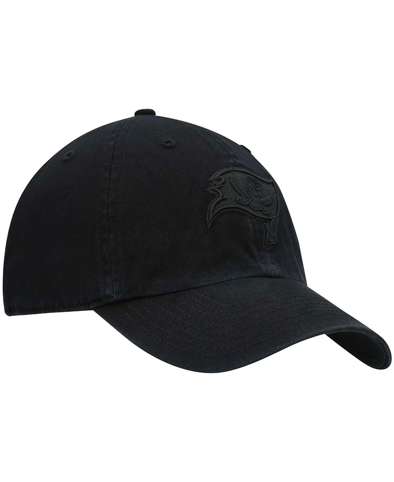 Men's Black Tampa Bay Buccaneers Team Tonal Clean Up Adjustable Hat