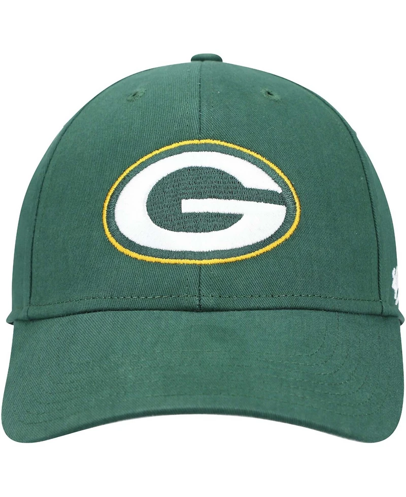 Boys Green Green Bay Packers Basic Mvp Adjustable Hat