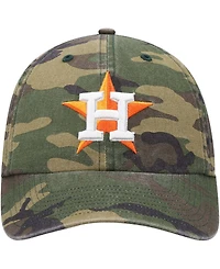 Men's Camo Houston Astros Team Clean Up Adjustable Hat