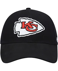Boys Black Kansas City Chiefs Basic Secondary Mvp Adjustable Hat