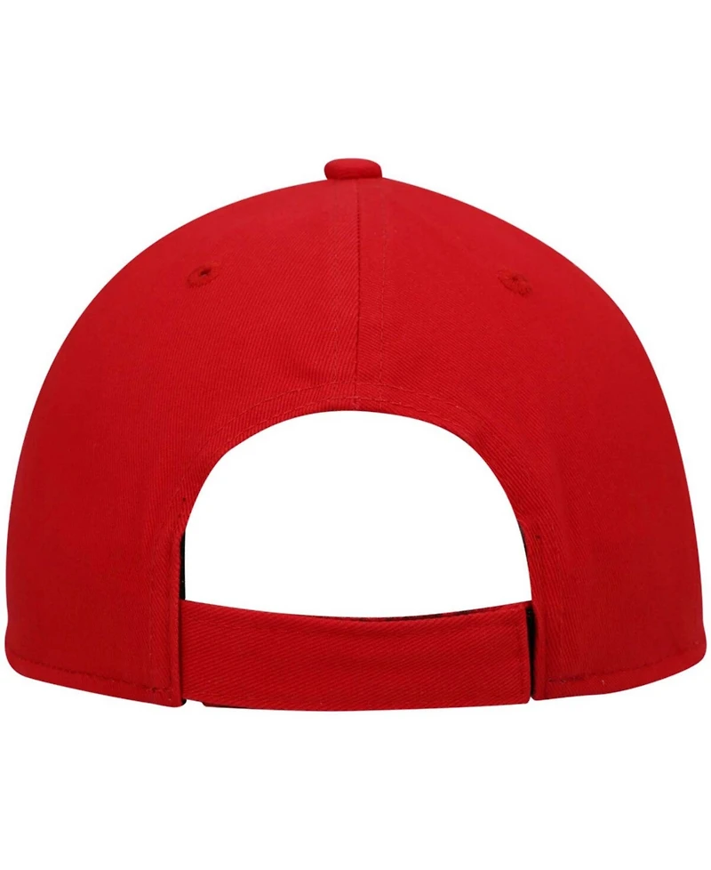 Boys Red Atlanta Falcons Basic Secondary Mvp Adjustable Hat