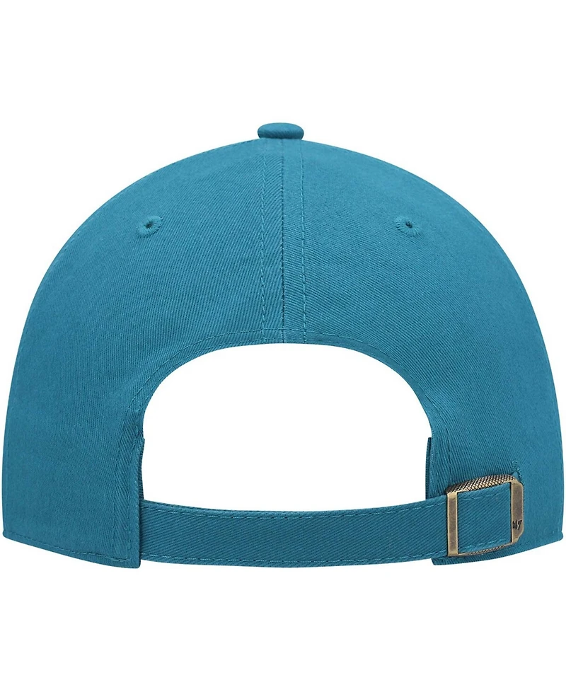 Women's Teal San Jose Sharks Team Miata Clean Up Adjustable Hat