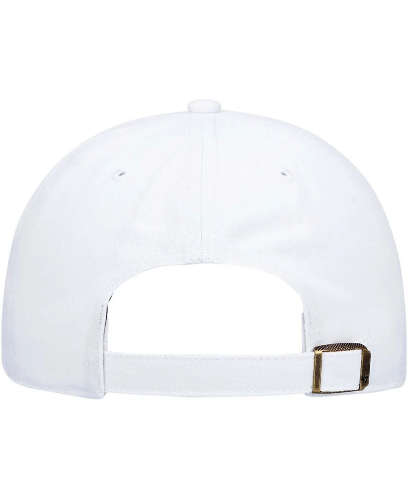 Women's White Detroit Lions Miata Clean Up Logo Adjustable Hat