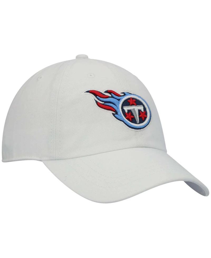 Women's White Tennessee Titans Team Miata Clean Up Adjustable Hat