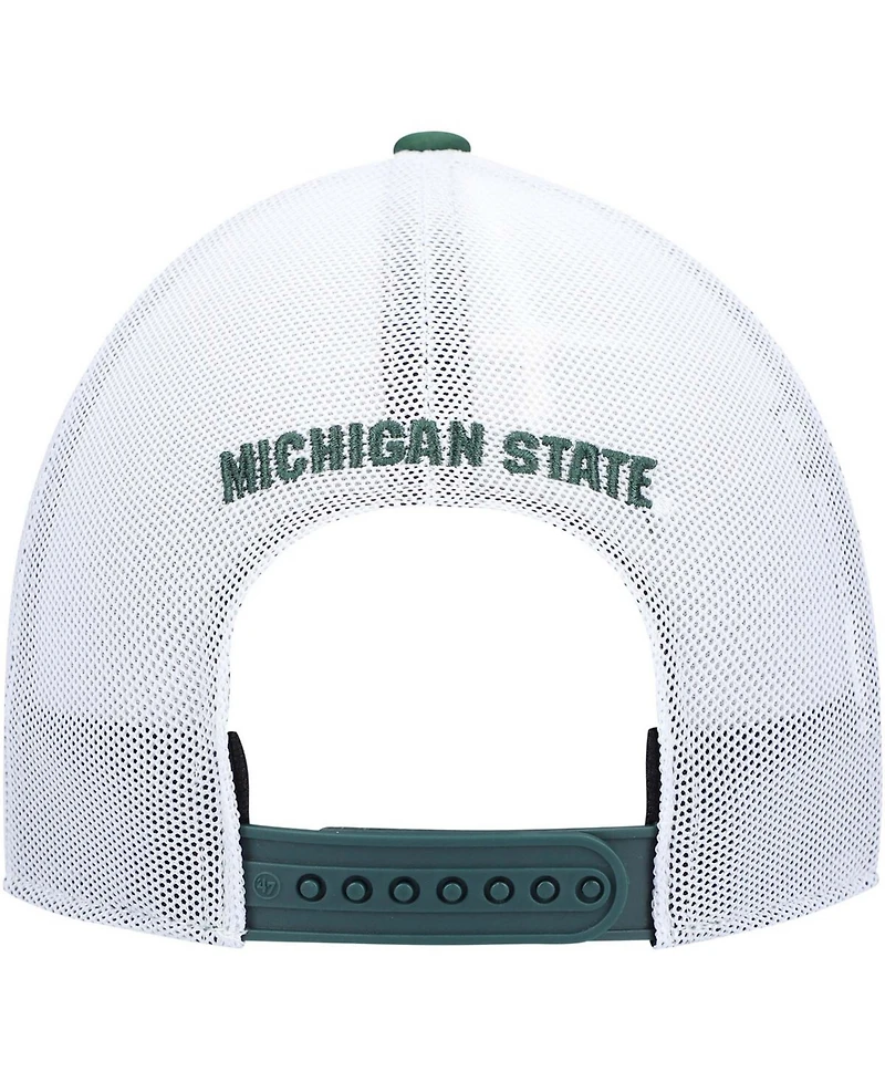 Men's Green Michigan State Spartans Altitude Trucker Snapback Hat