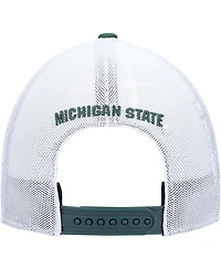 Men's Green Michigan State Spartans Altitude Trucker Snapback Hat