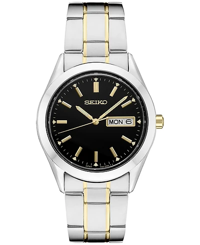 Seiko Men's Essential Two-Tone Stainless Steel Bracelet Watch 40mm