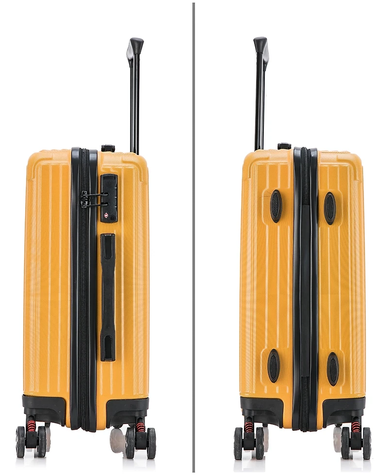 Dukap Stratos Lightweight Hardside Spinner Luggage, 20"