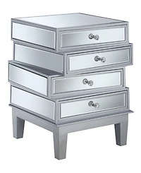 Gold Coast J Daniels 4 Drawer End Table