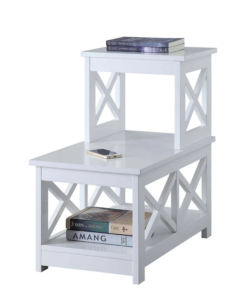 Oxford 2 Step Chairside End Table