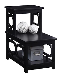 Omega 2 Step Chairside End Table