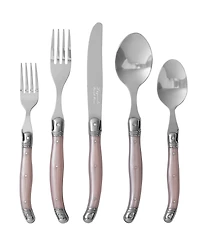 French Home Laguiole 20 Piece Stainless Steel Flatware Set, Service for 4