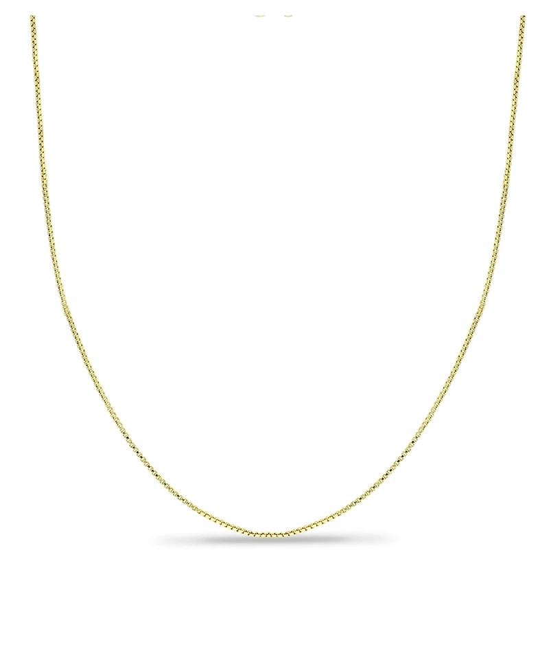 Giani Bernini Box Link 18" Chain Necklace in 18k Gold-Plated Sterling Silver, Created for Macy's