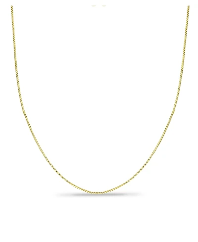 Giani Bernini Box Link 18" Chain Necklace in 18k Gold-Plated Sterling Silver, Created for Macy's