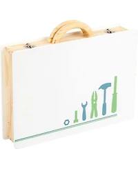 Small Foot Wooden Toys Premium Nordic Toolbox Playset
