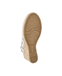 Easy Street Women's Stargaze Espadrille Slingback Wedges