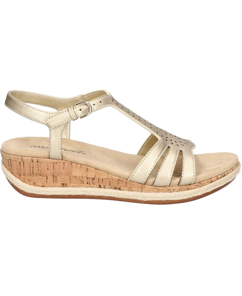 Easy Street Women's Dorinda Wedge Sandals