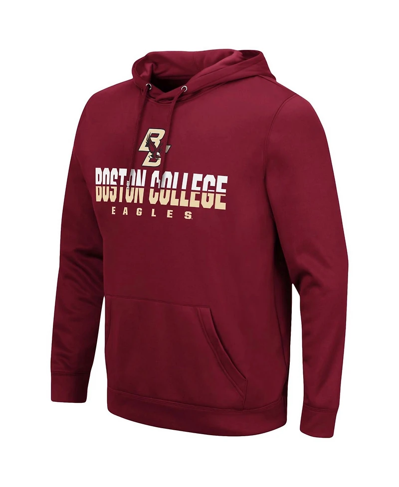 Colosseum Men's Boston College Eagles Lantern Pullover Hoodie