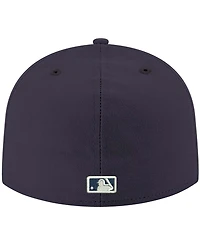 Men's Navy St. Louis Cardinals Logo White 59FIFTY Fitted Hat