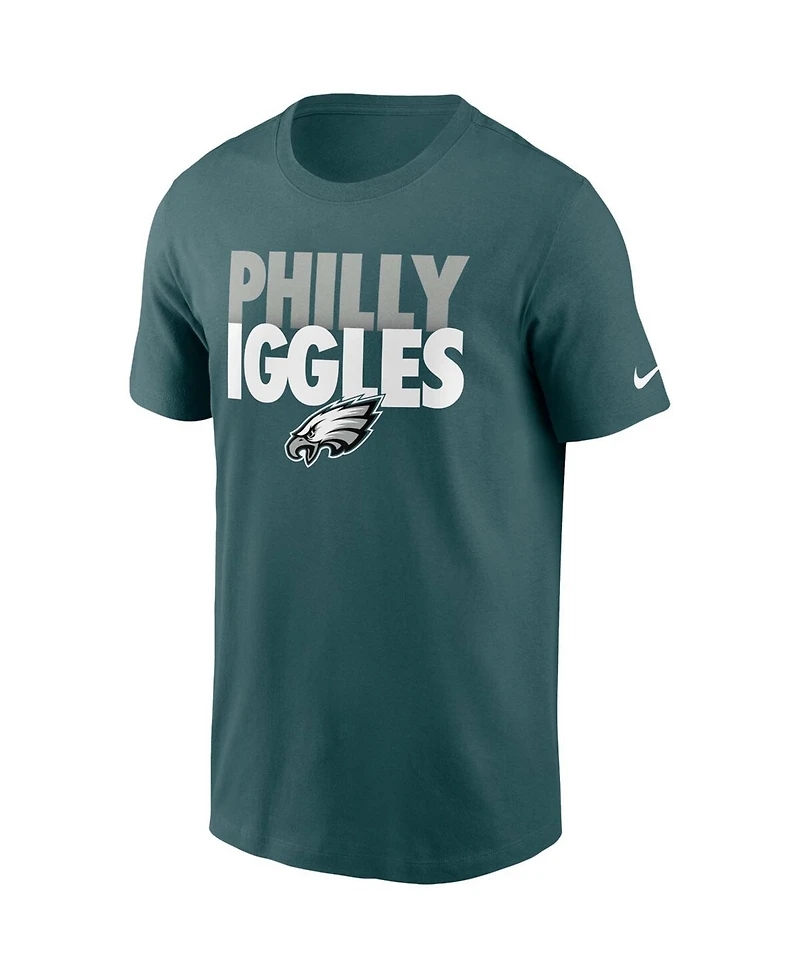 Men's Midnight Green Philadelphia Eagles Hometown Collection Iggles T-shirt