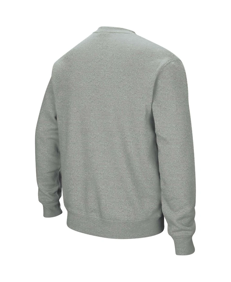 Colosseum Men's Virginia Tech Hokies Arch and Logo Crew Neck Sweatshirt