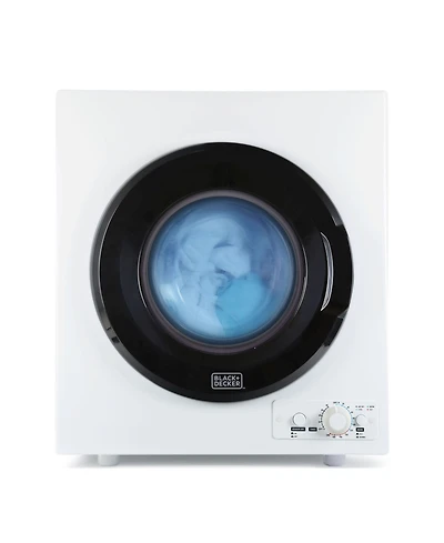 Black+Decker Compact Dryer for Standard Wall Outlet, Small, 4 Modes, Load Volume 13.2 lbs