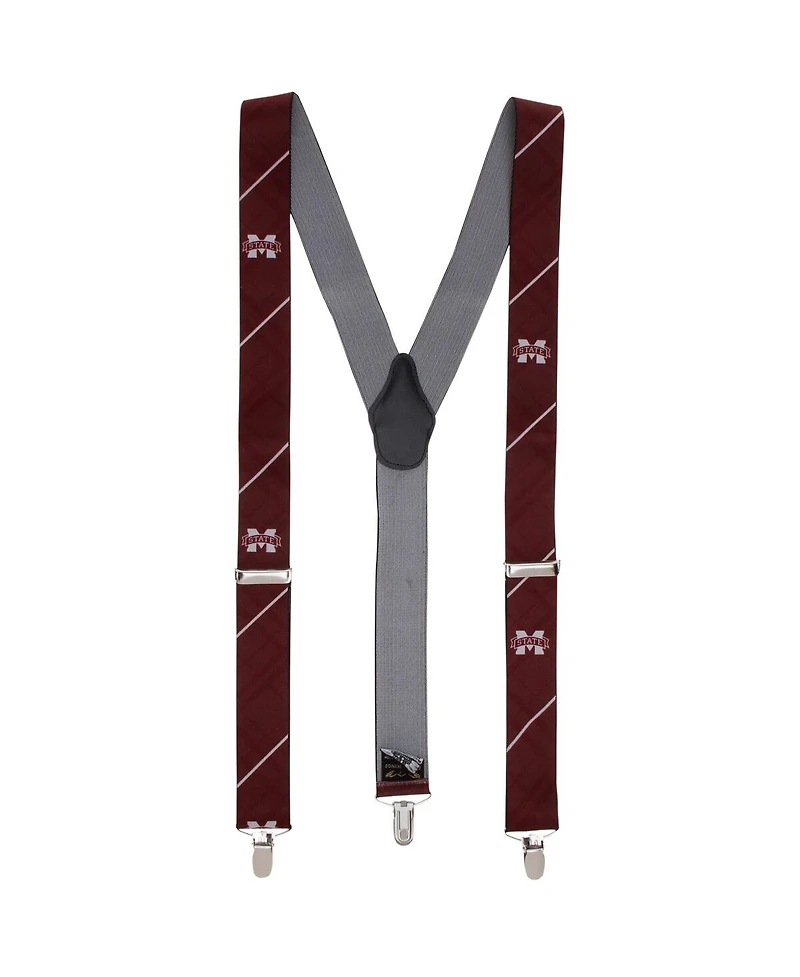 Men's Maroon Mississippi State Bulldogs Suspenders